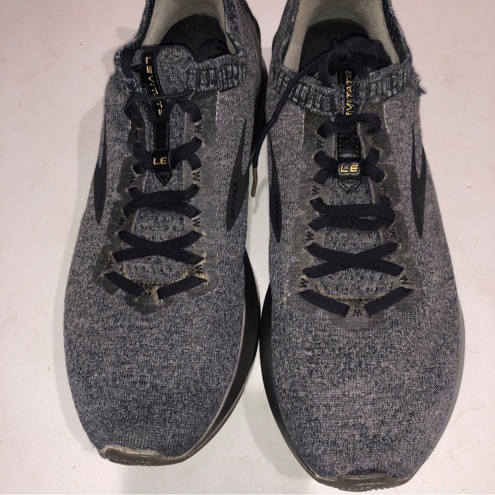 Brooks Gray Athletic Shoes - Picture 4 of 9